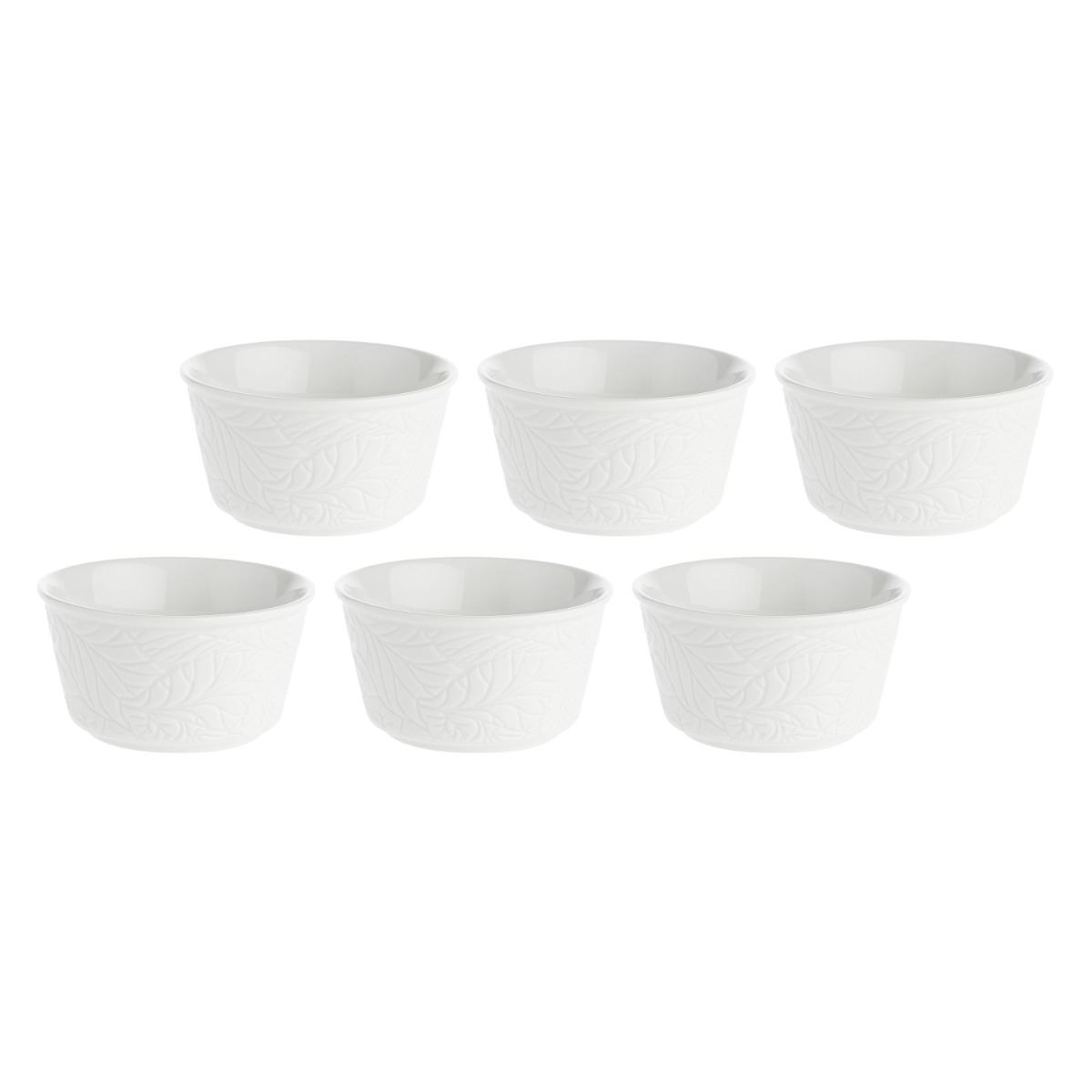 La Porcellana Bianca Set 6 Coppette Bosco Liquidazione