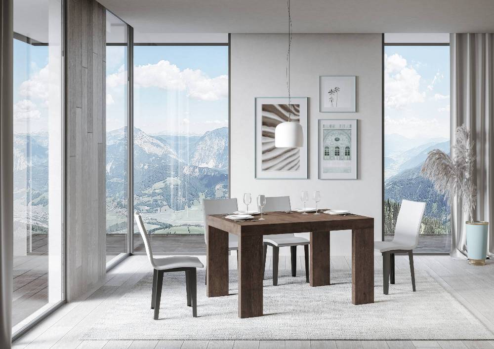 Itamoby Tavolo Roxell Allungabile Noce 90×130 Allungato 390 Only for today
