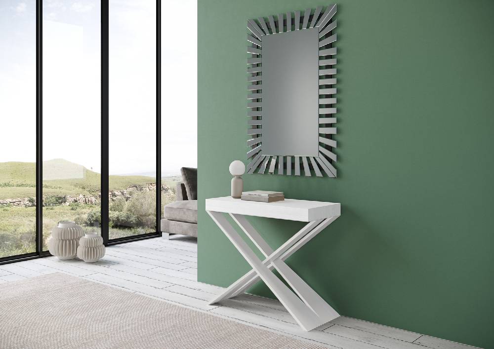 Itamoby Consolle Diago Small Bianco Frassino telaio bianco I Più Venduti