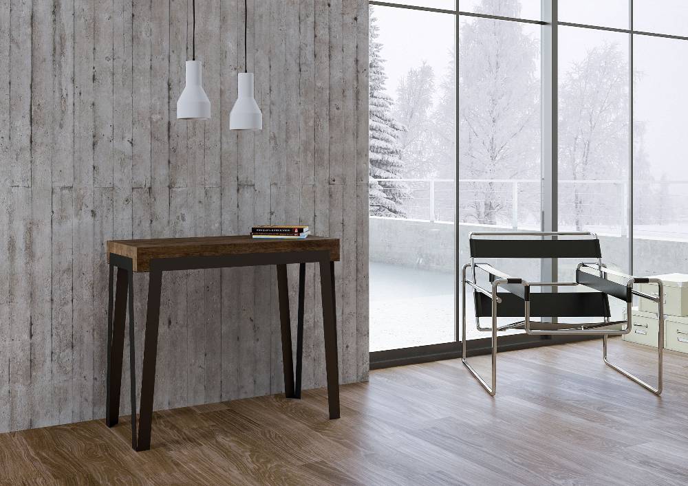 Itamoby Consolle Rio Premium Noce telaio Ruggine Fino al 60% di sconto