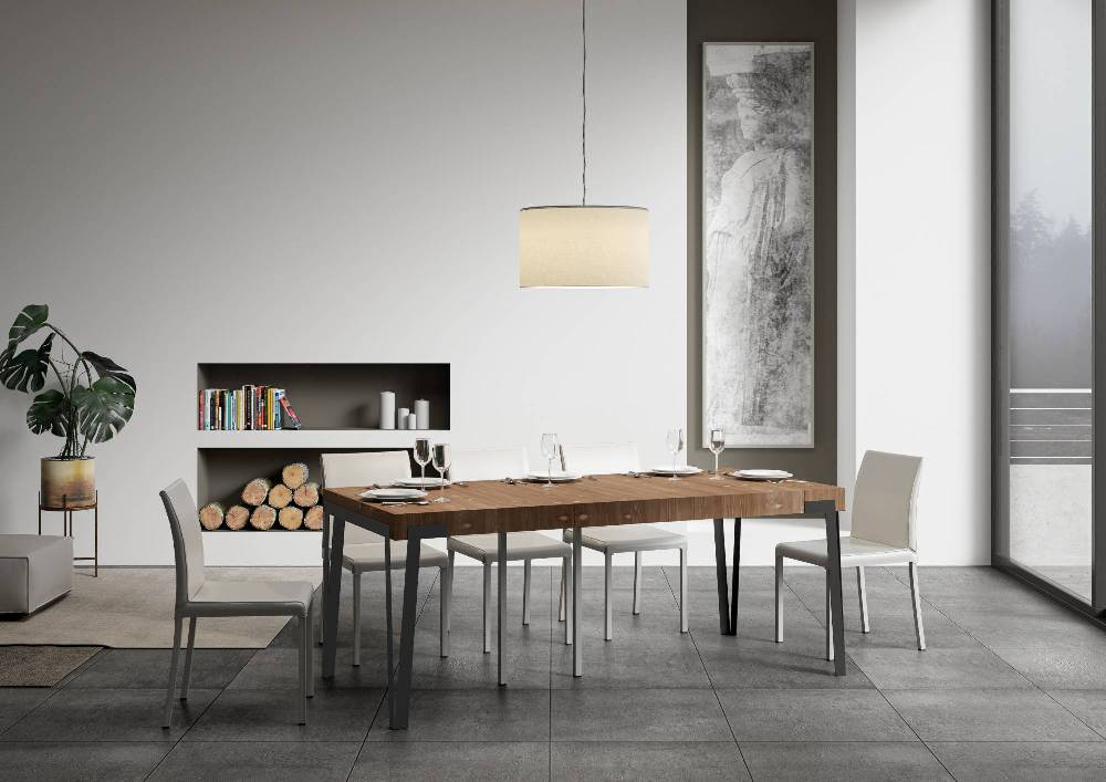 Itamoby Consolle Rio Small Premium Abete Tinto telaio Ruggine Enormi sconti