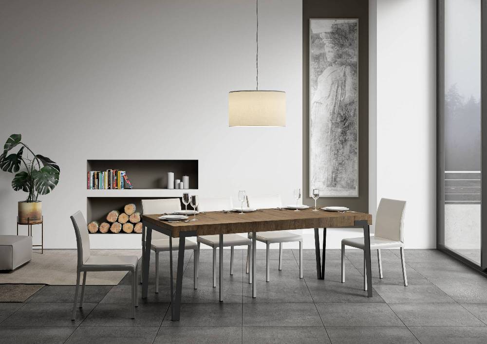 Itamoby Consolle Rio Small Premium Noce telaio Ruggine 50% di sconto con spedizione gratuita