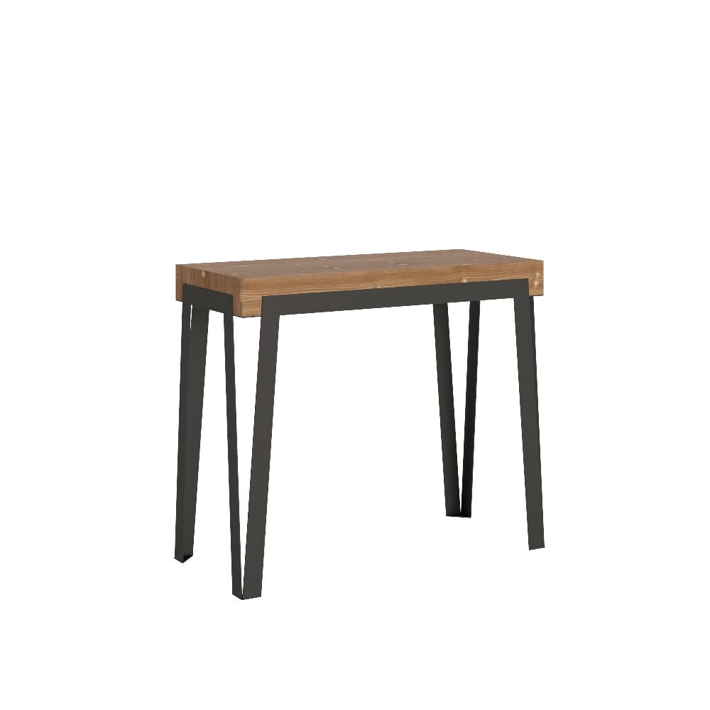 Itamoby Consolle Rio Small Abete Tinto telaio Ruggine