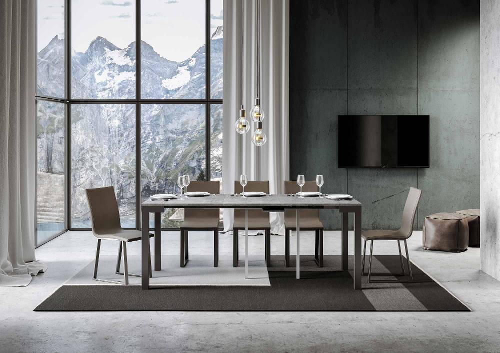 Itamoby Consolle Everyday Small Evolution Cemento telaio Antracite Fino Al -60%