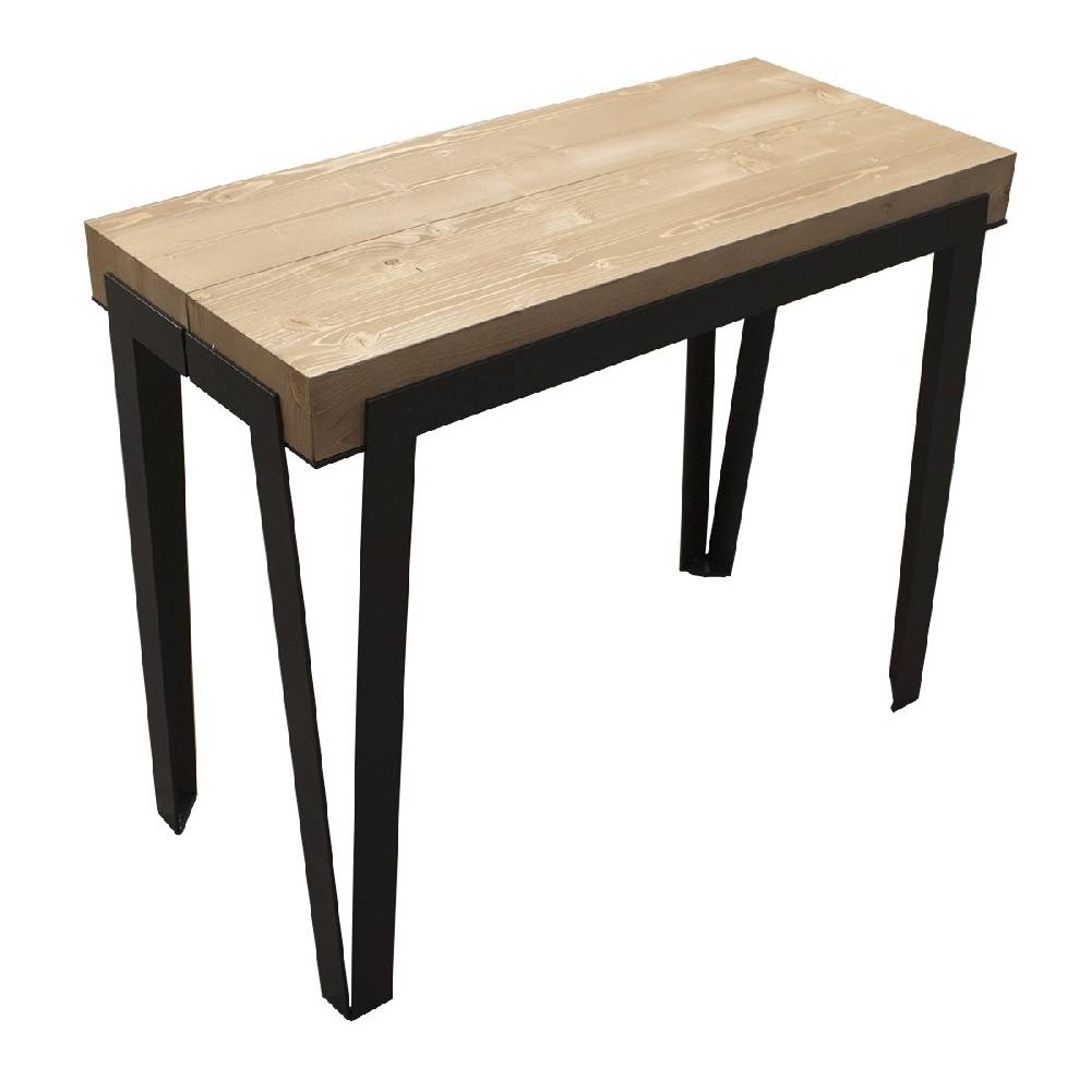Itamoby Consolle Rio Abete Tinto telaio Antracite Prezzo di fabbrica