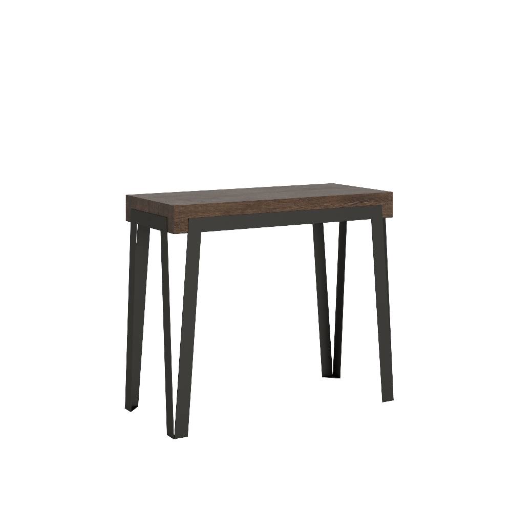 Itamoby Consolle Rio Small Noce telaio Antracite