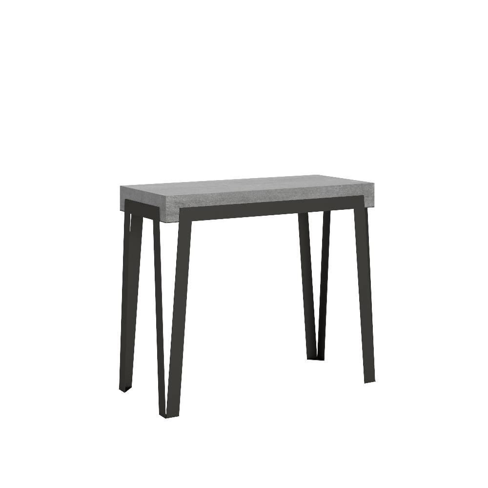 Itamoby Consolle Rio Small Cemento telaio Antracite