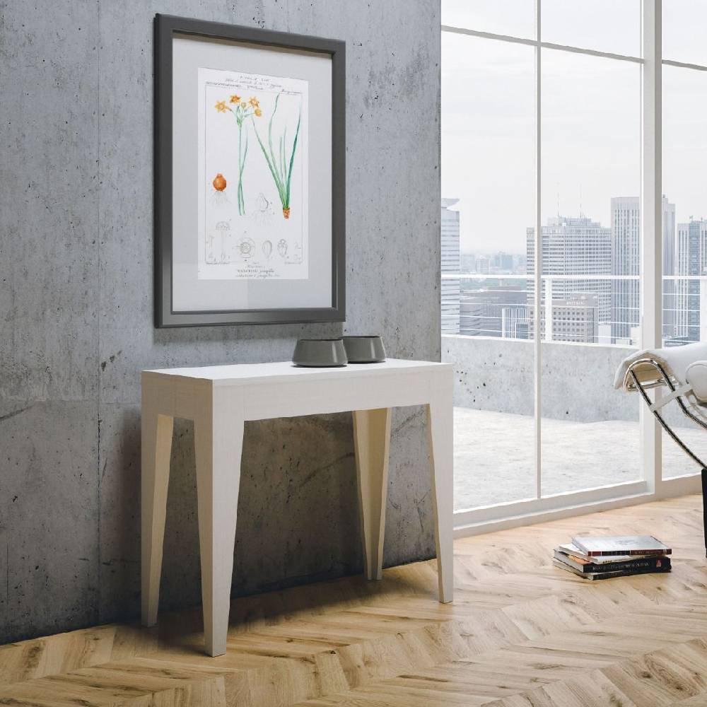 Itamoby Consolle Isotta 90×42 Bianco Frassino Nuovi prodotti