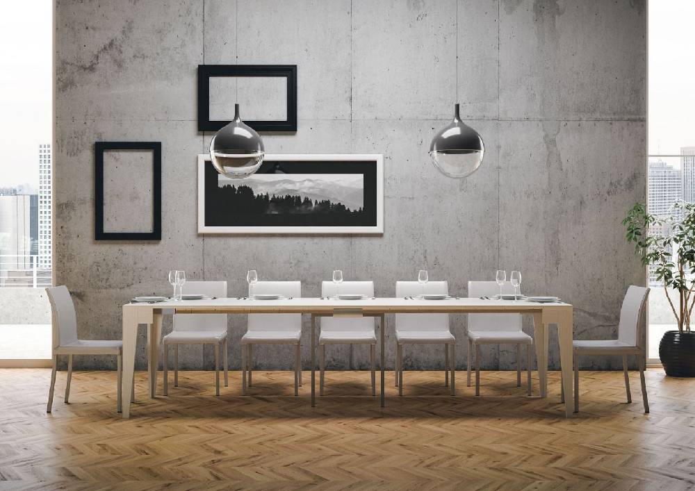 Itamoby Consolle Isotta 90×42 Bianco Frassino Nuovi prodotti