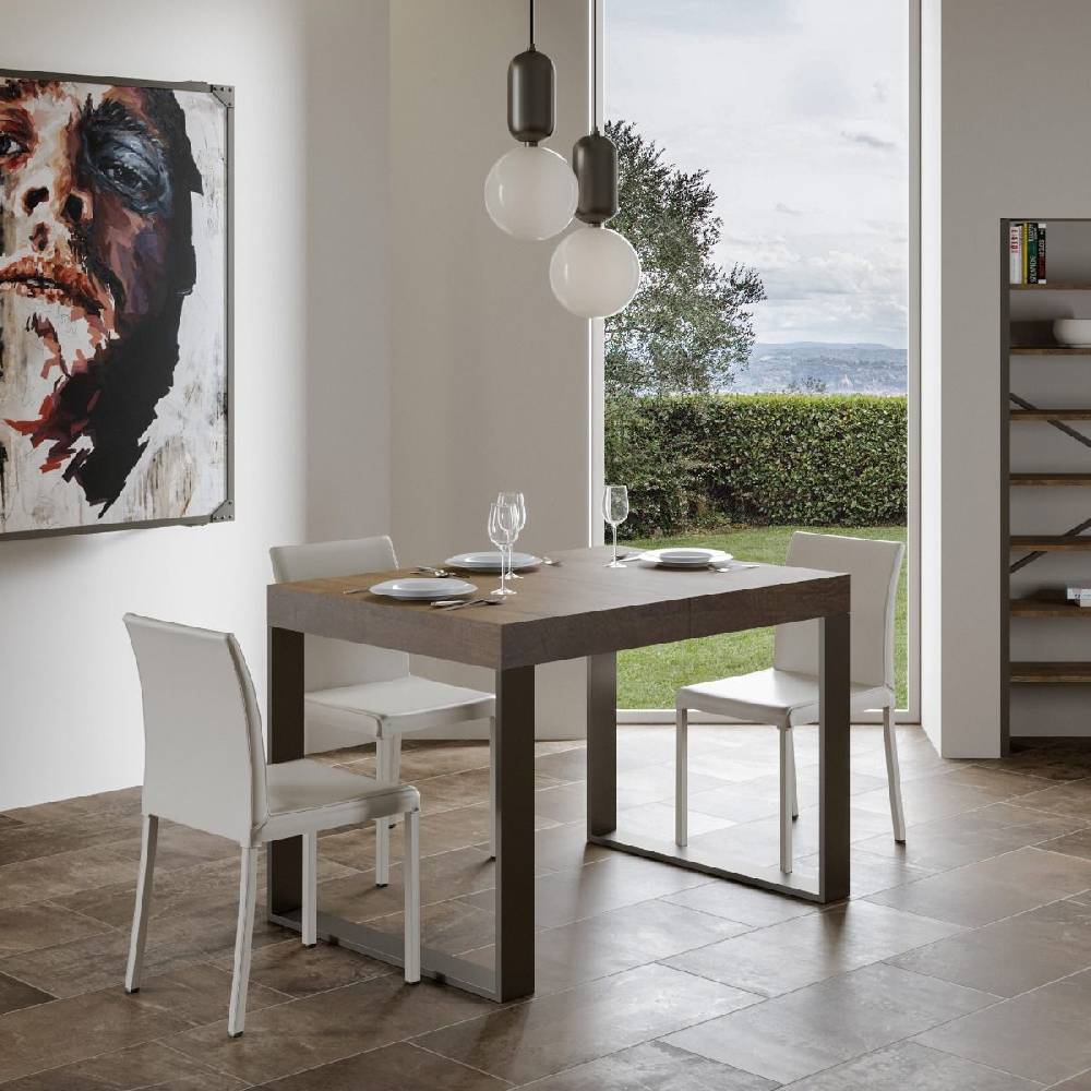 Itamoby Tavolo allungabile 90×140/244 cm Tecno Premium Noce Novità