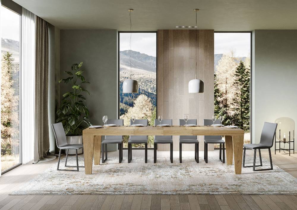 Itamoby Tavolo allungabile 90×180/284 cm Spimbo Premium Quercia Natura I Più Venduti