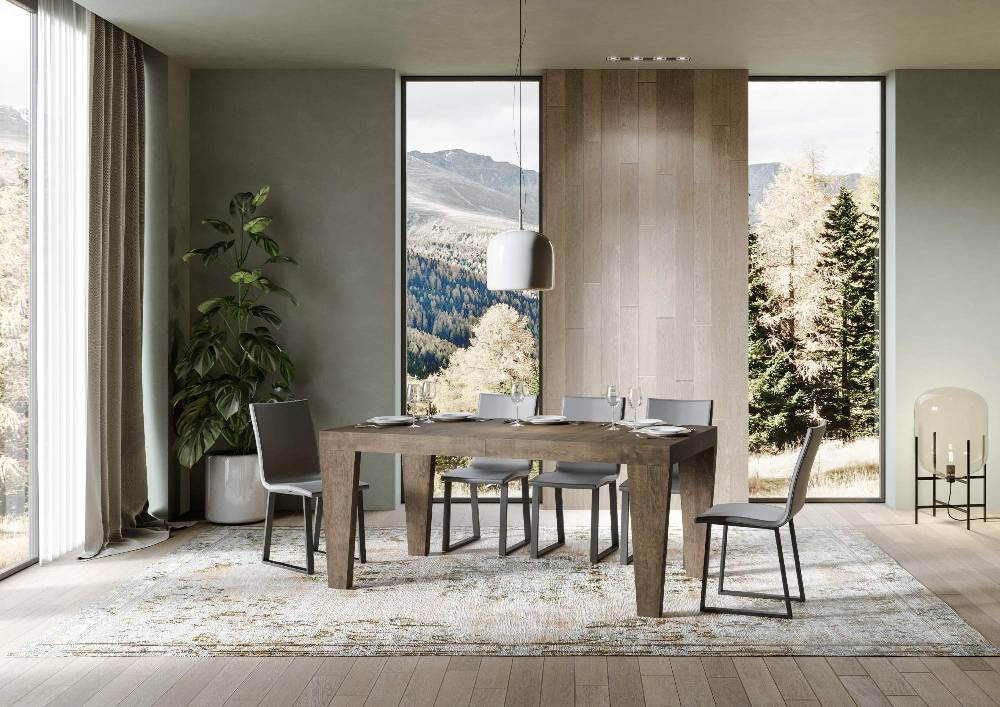 Itamoby Tavolo allungabile 90×160/264 cm Spimbo Premium Noce Negozio
