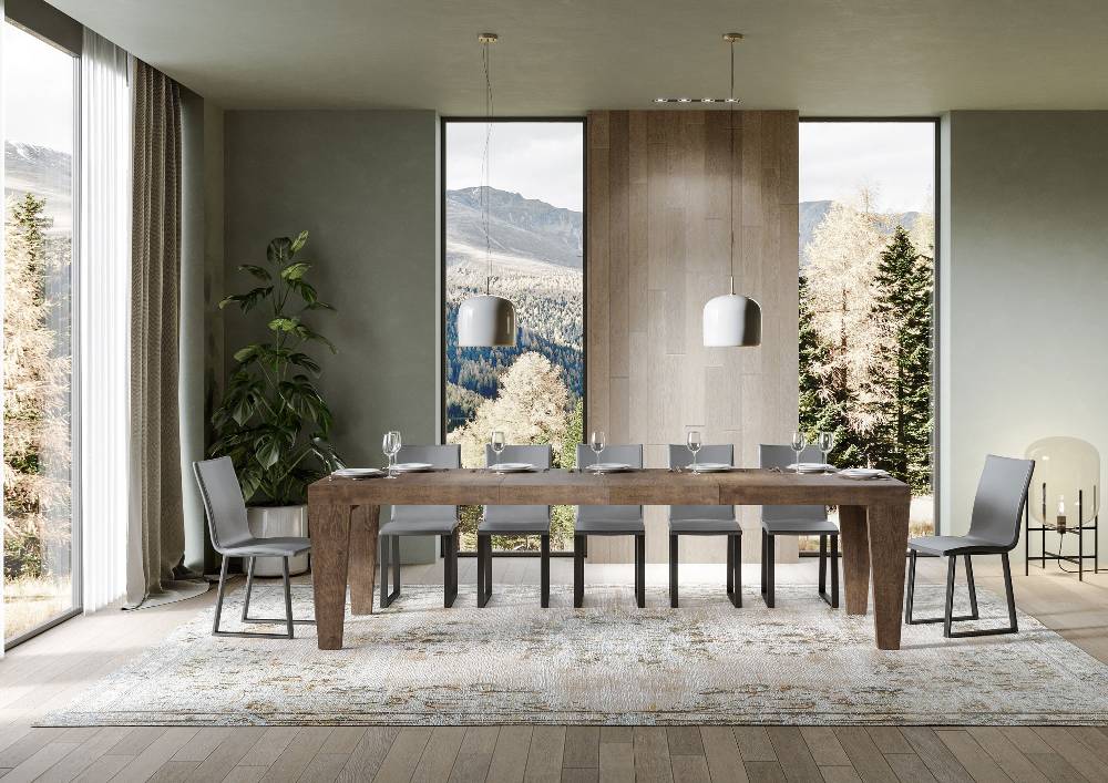 Itamoby Tavolo allungabile 90×160/264 cm Spimbo Premium Noce Negozio