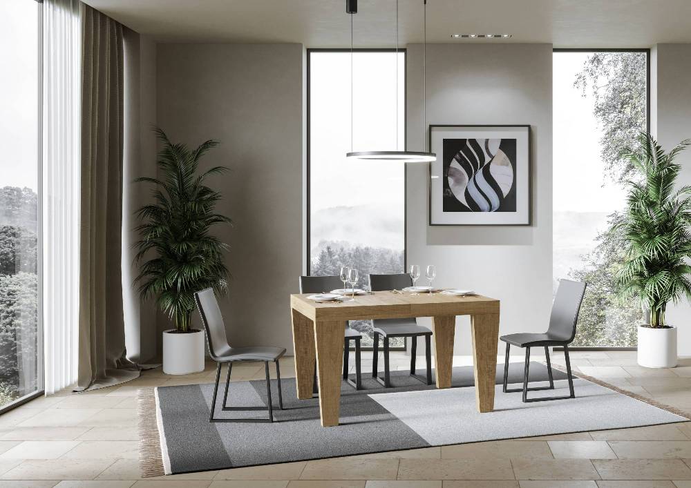 Itamoby Tavolo allungabile 90×140/244 cm Spimbo Premium Quercia Natura Negozio online di fabbrica