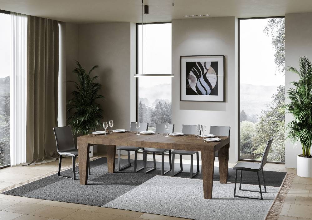 Itamoby Tavolo allungabile 90×130/234 cm Spimbo Premium Noce Offerta speciale