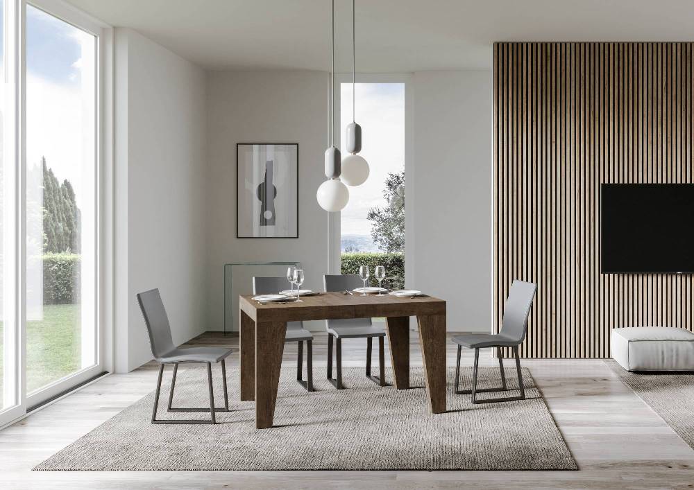 Itamoby Tavolo allungabile 90×140/244 cm Naxy Premium Noce Online Outlet