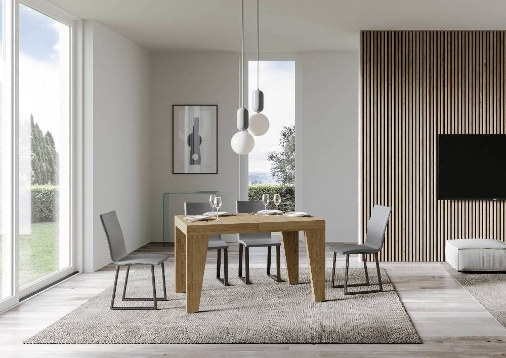 Itamoby Tavolo allungabile 90×120/224 cm Naxy Premium Quercia Natura Offerte giornaliere