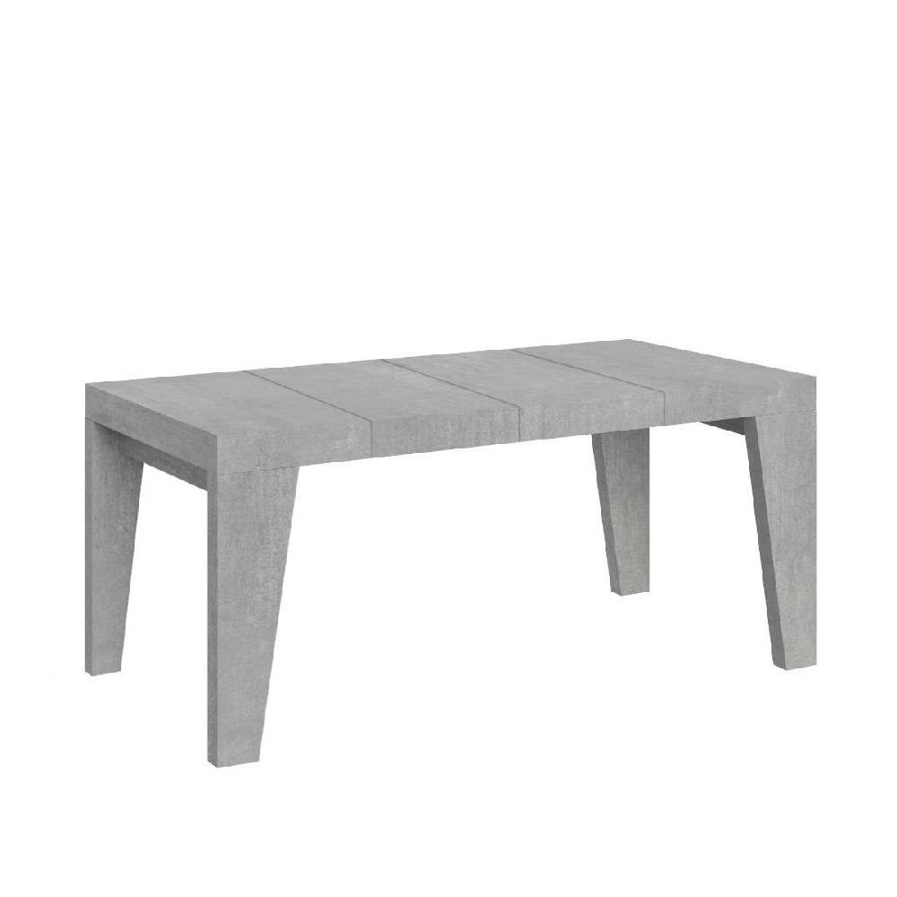 Itamoby Tavolo allungabile 90×90/246 cm Naxy Premium Cemento Sconti VIP