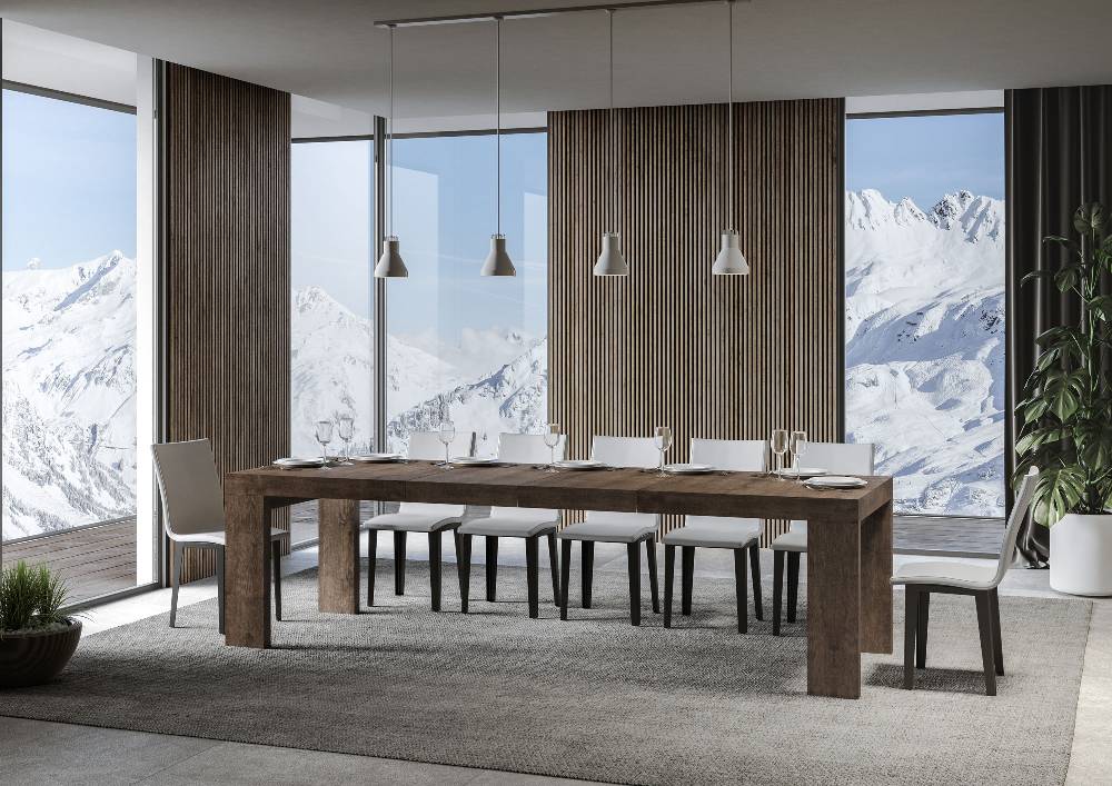 Itamoby Tavolo allungabile 90×180/284 cm Roxell Premium Noce Offerta settimanale