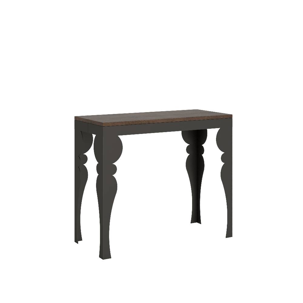 Itamoby Consolle Paxon Evolution Noce telaio Antracite Offerte giornaliere