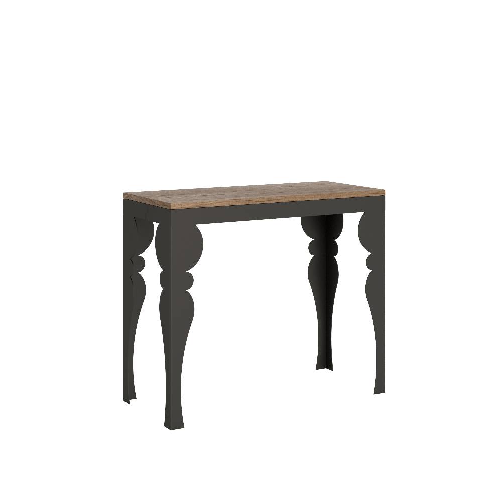 Itamoby Consolle Paxon Evolution Quercia Natura telaio Antracite
