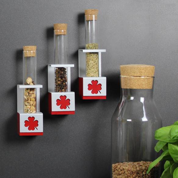 Kalamitica Cubo Magnetico con Mascherina Portafialetta Officina