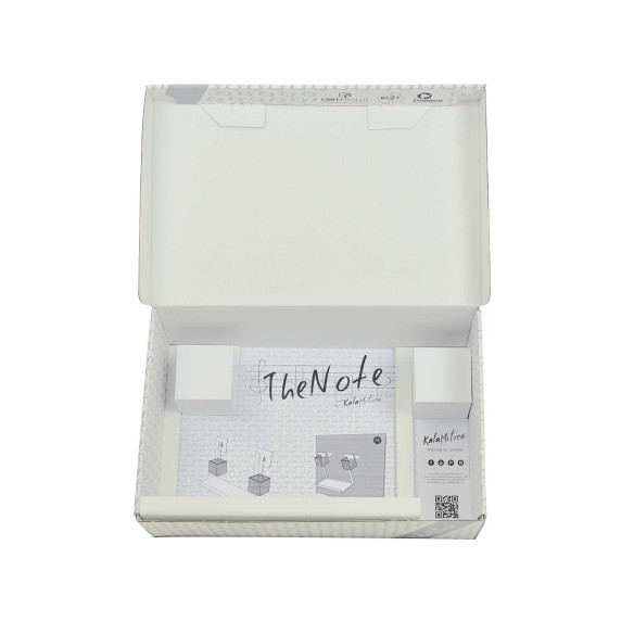 Kalamitica Mensola Magnetica "The Note" - Colore Bianco 2025