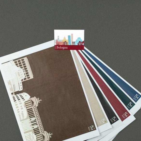 Kalamitica Calamita Design Skyline BOLOGNA - Magnete Decorativo per Frigo e Lavagna Spedizione Gratuita