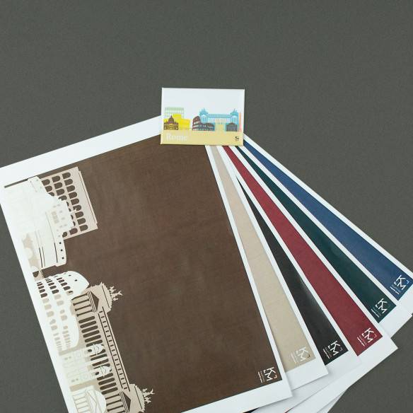 Kalamitica Calamita Design Skyline ROMA - Magnete Decorativo per Frigo e Lavagna Pezzi Unici