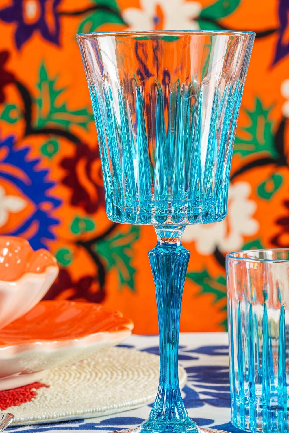 Les Ottomans Set of four crystal glasses CGG02 Nuova