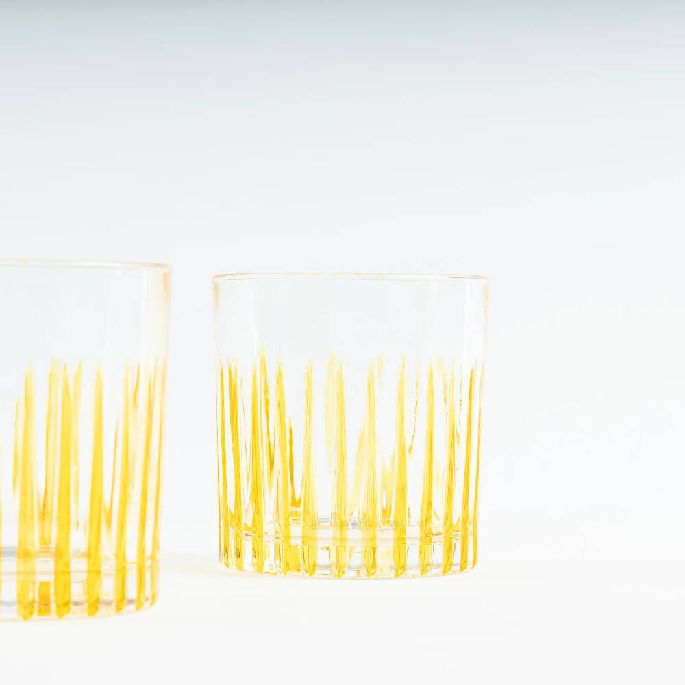 Les Ottomans Set of four crystal glasses CGT01 Italia