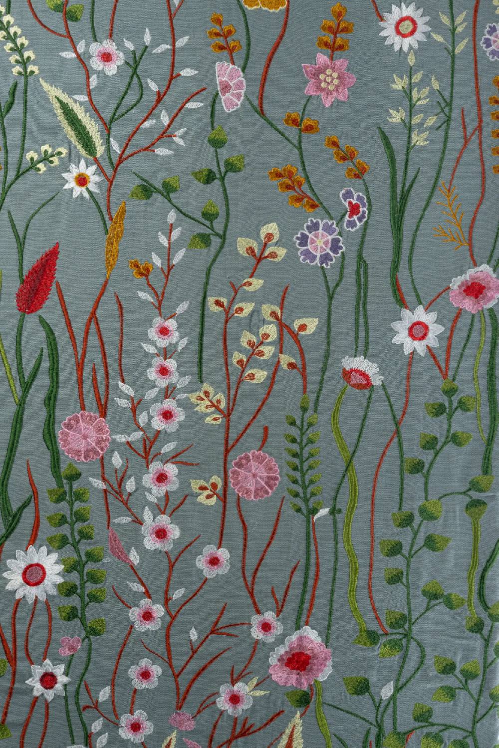 Les Ottomans Embroidered cotton tablecloth EBT01 Nuovo