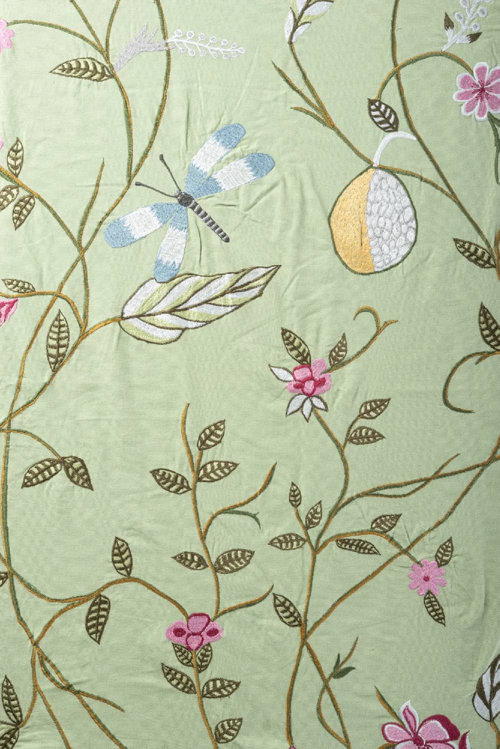 Les Ottomans Embroidered cotton tablecloth EBT16 Soddisfazione Garantita