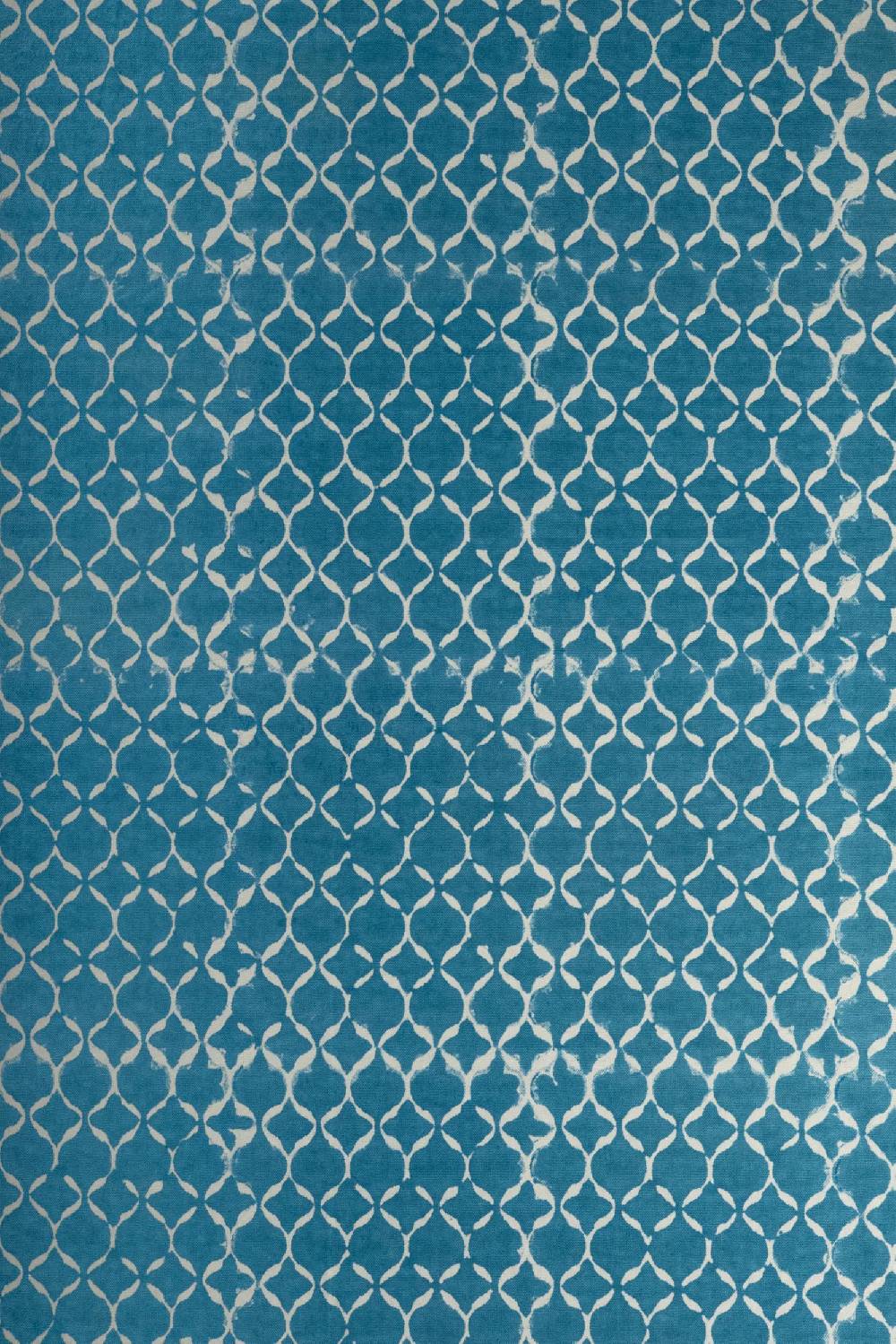 Les Ottomans Handprinted cotton tablecloth IKB53 Acquista Ora