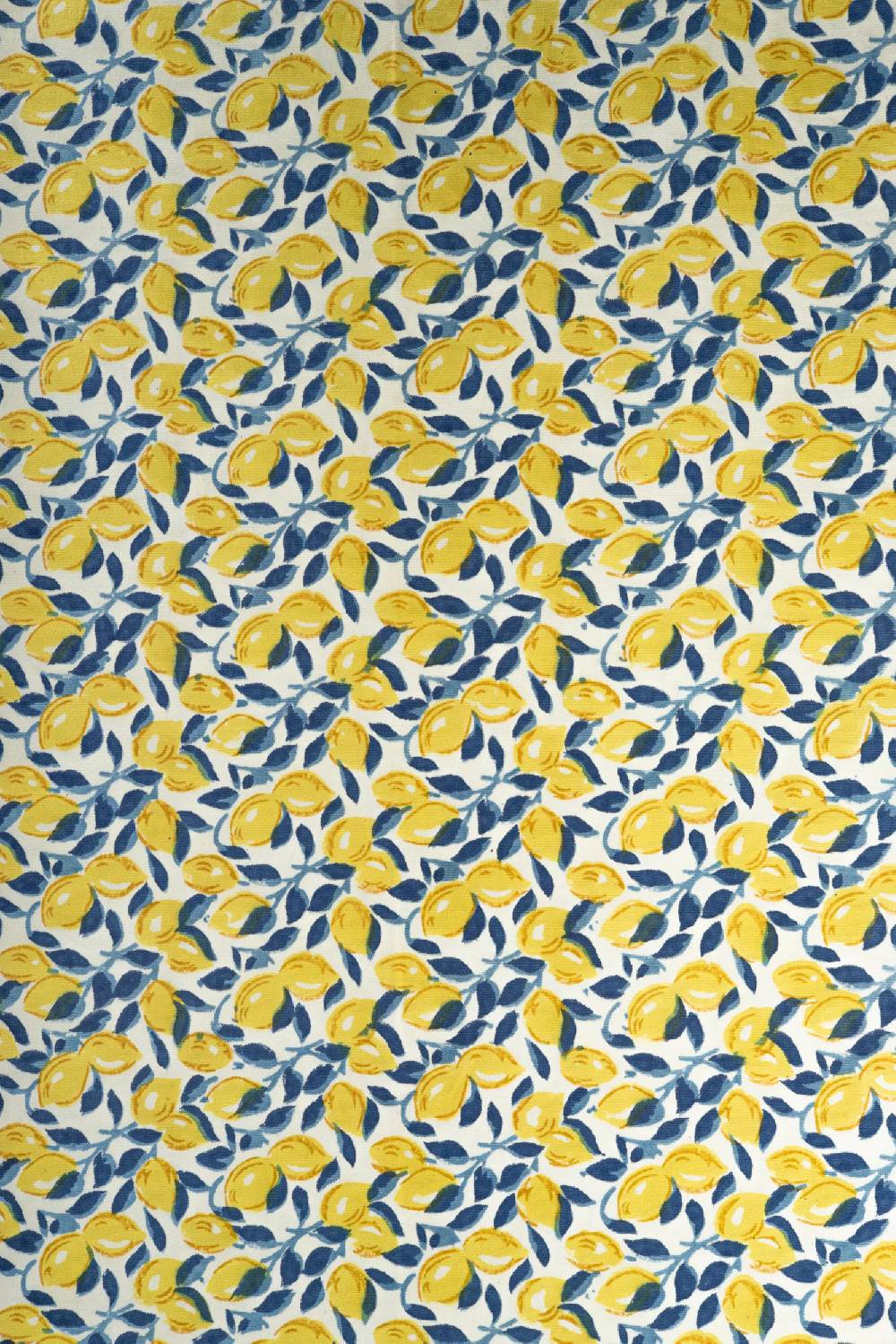 Les Ottomans Handprinted cotton tablecloth IKB75 Novità