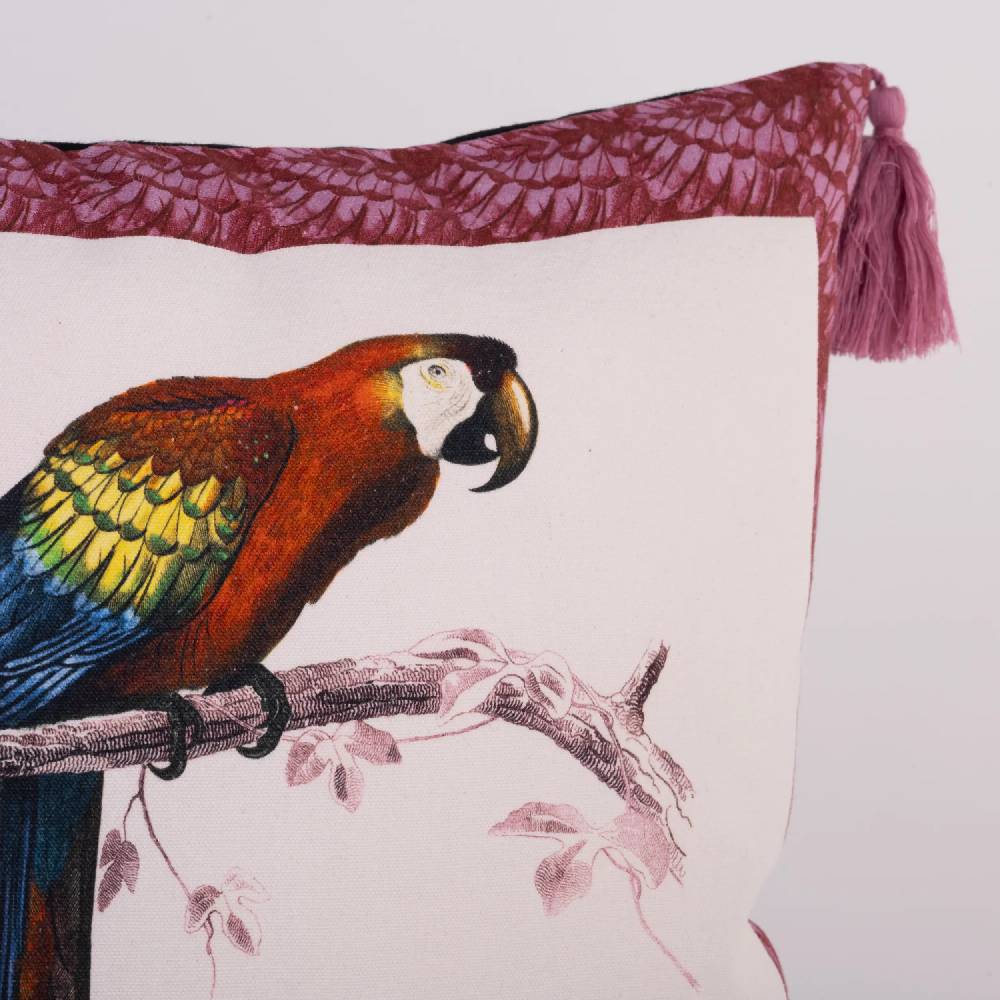 Les Ottomans Menagerie cotton cushion MCU02 Saldi
