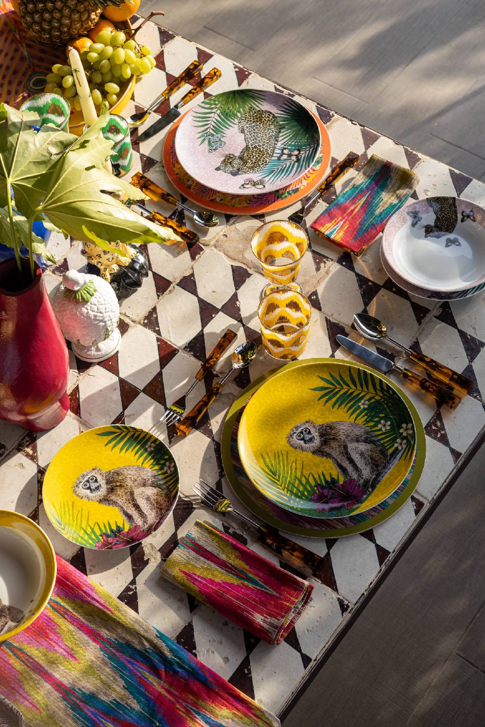 Les Ottomans MATTHEW WILLIAMSON Cotton Napkins MWN03 In Vendita