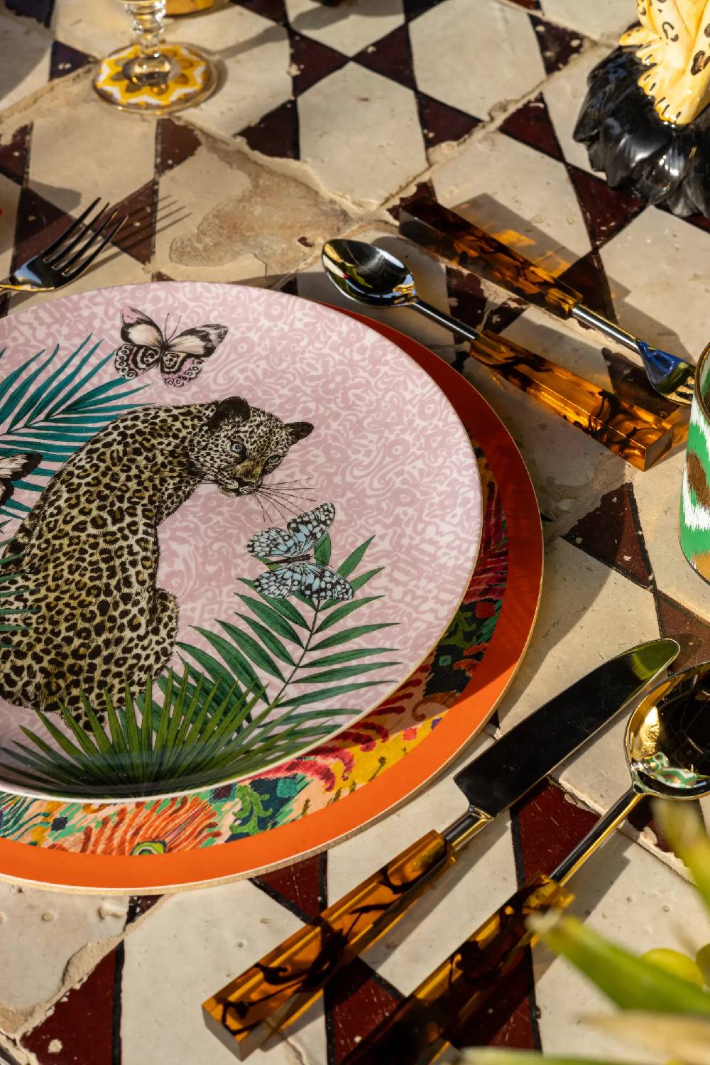 Les Ottomans Matthew Williamson porcelain dessert plate I Più Venduti