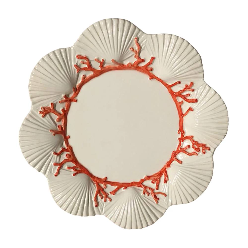 Les Ottomans Saint Jacques dessert ceramic plate Fino al 50% di sconto