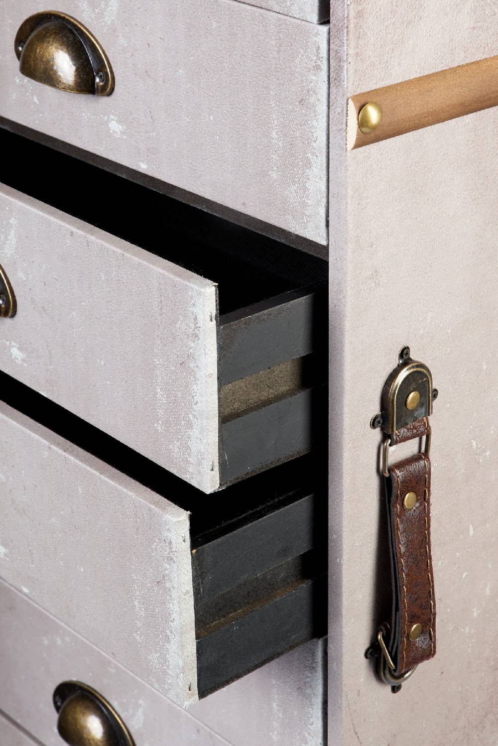 Novità Home Vintage - baule da viaggio con cassetti In Linea