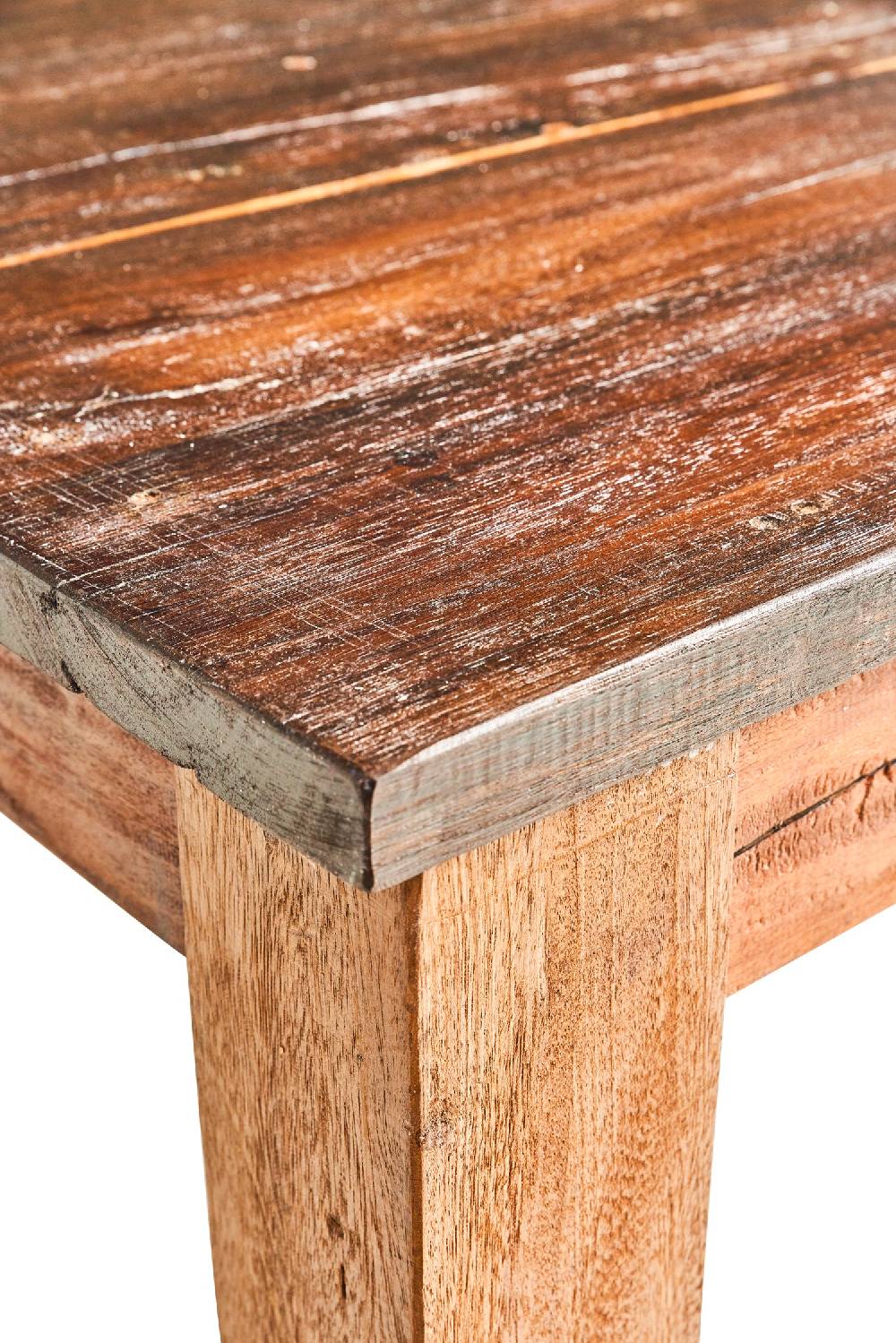 Novità Home Telgede - tavolo pranzo in legno di recupero - 6 persone Nuovo