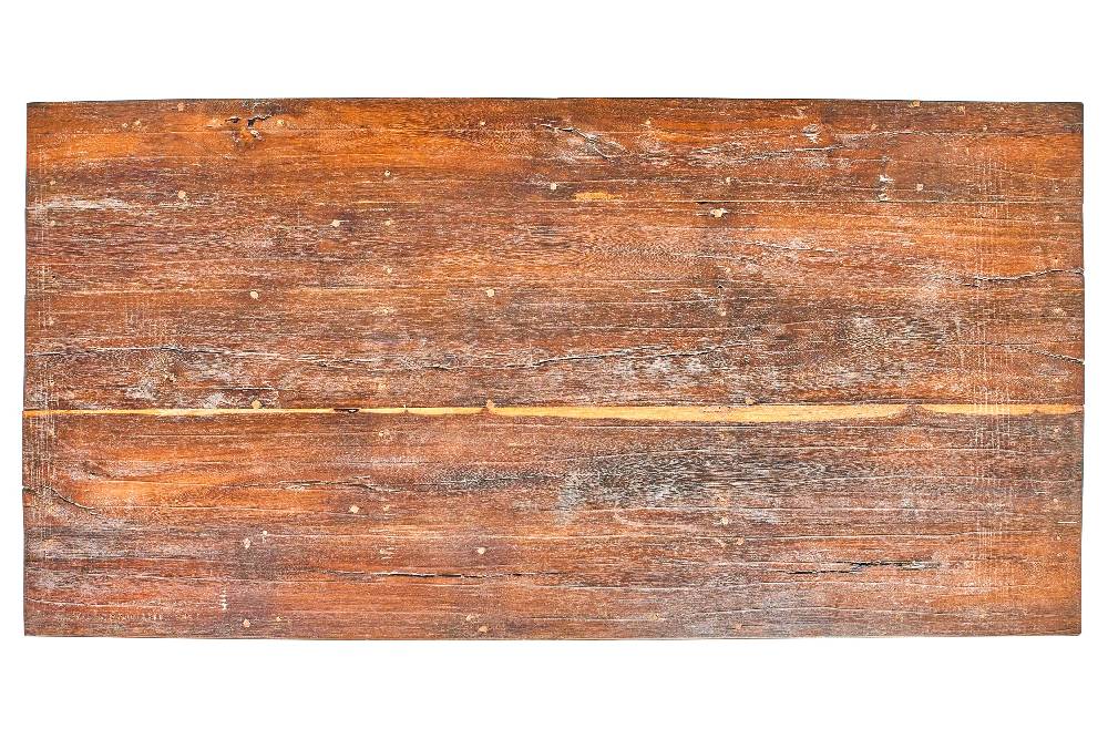 Novità Home Telgede - tavolo pranzo in legno di recupero - 6 persone Nuovo