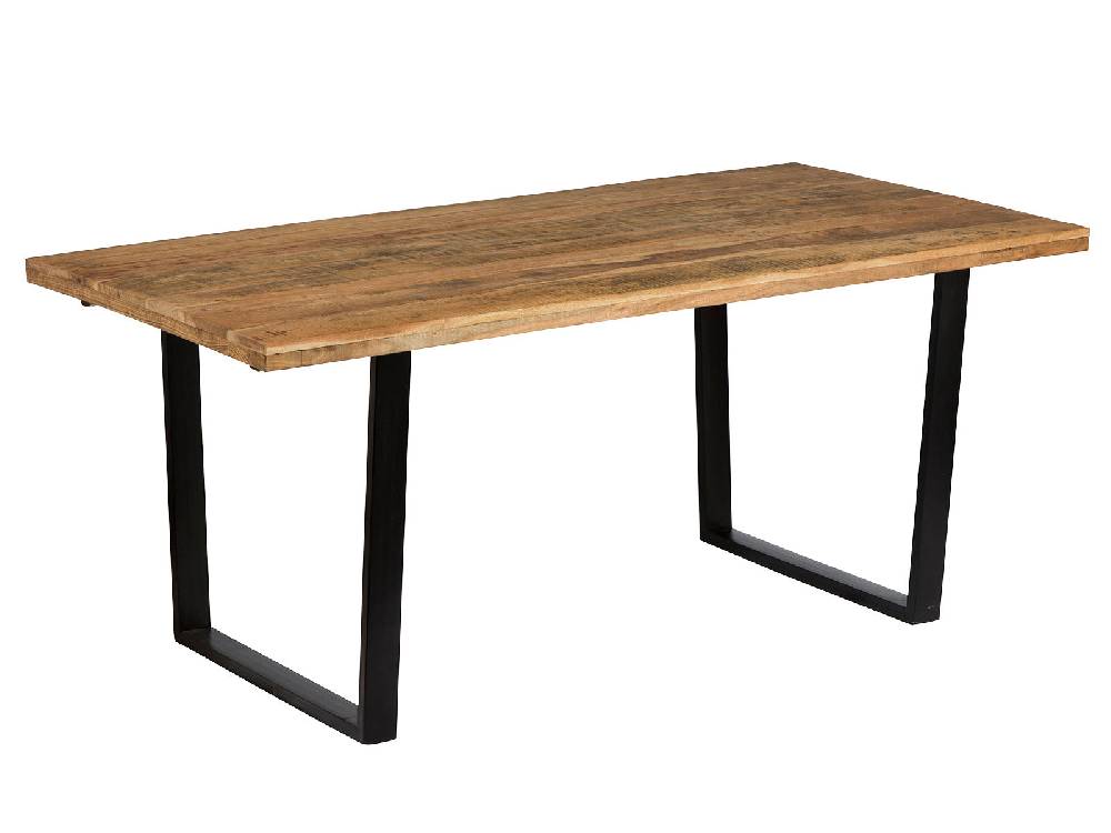 Novità Home Sawyer -tavolo pranzo in legno e metallo prolunghe estraibili Promozione