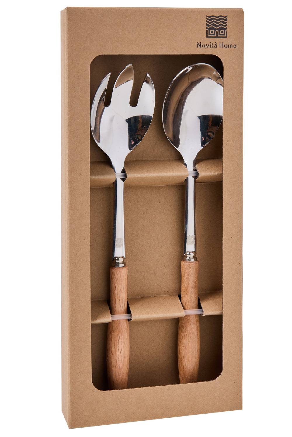 Novità Home Saint Louis - Posate Set 1/2 Manico Legno Convenienza