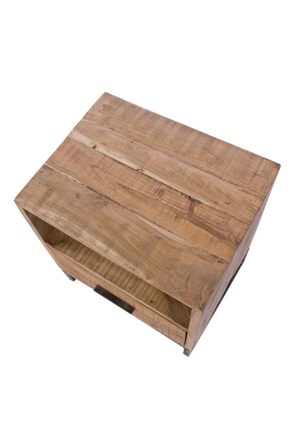 Novità Home Comodino 1 cassetto in legno e metallo Sconti questo mese