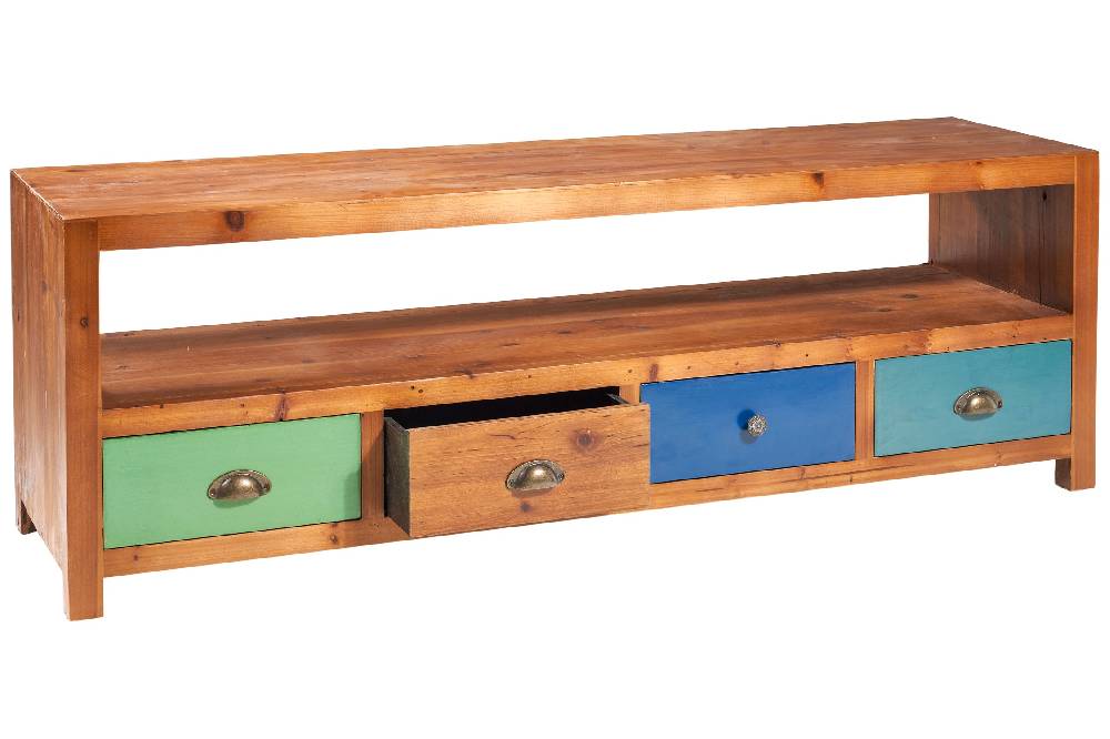 Novità Home Colour - porta tv 4 cassetti In Vendita