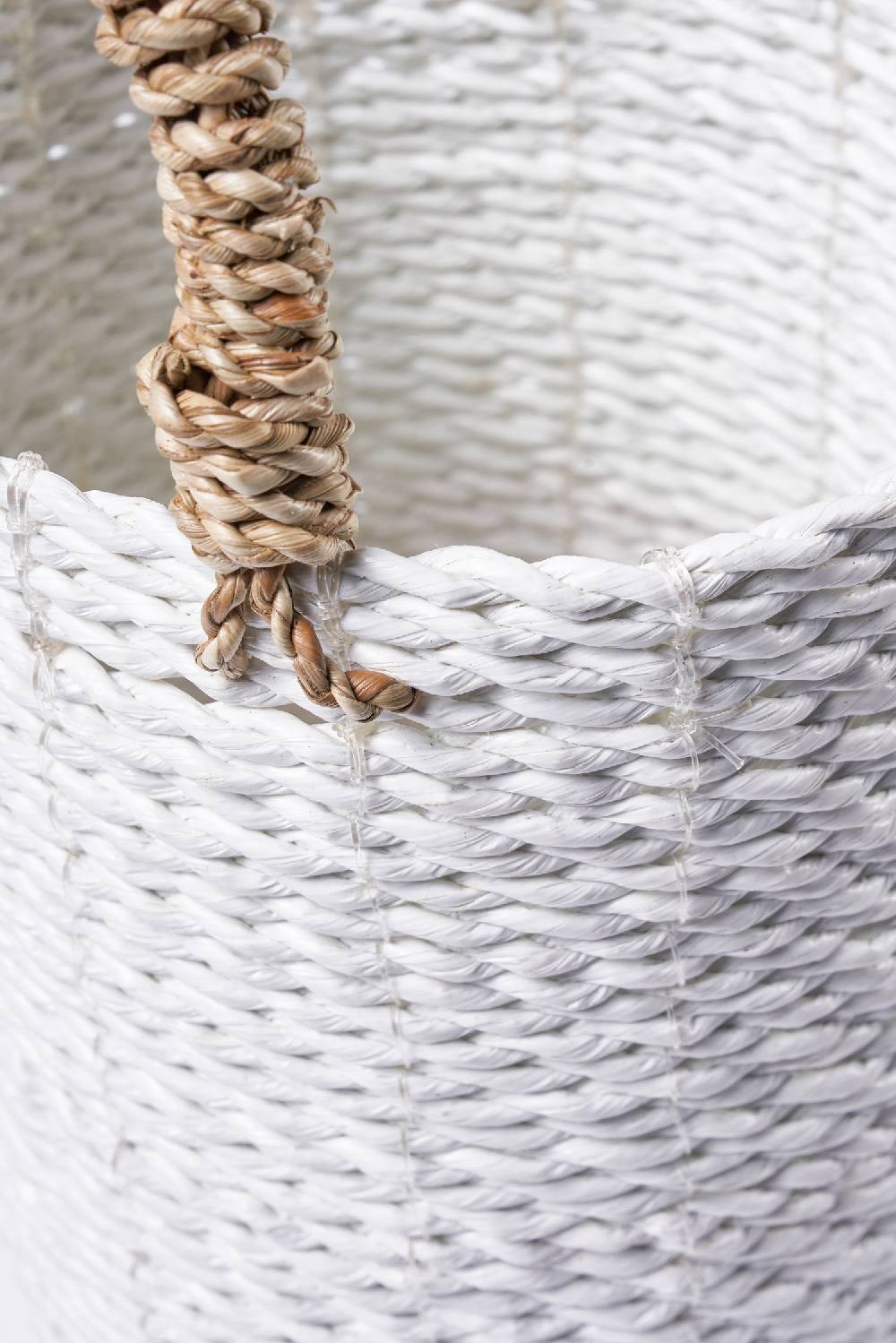Novità Home Cestino in Seagrass Bianco Fino Al -60%
