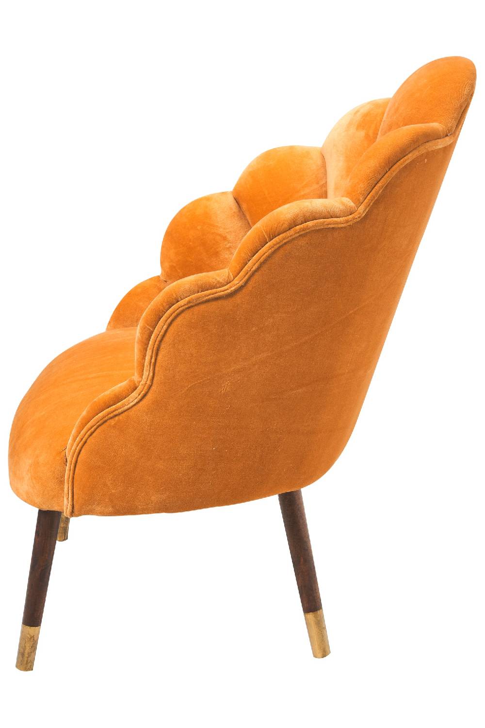 Novità Home Butterfly - poltroncina imbottita caramello Vendite stagionali
