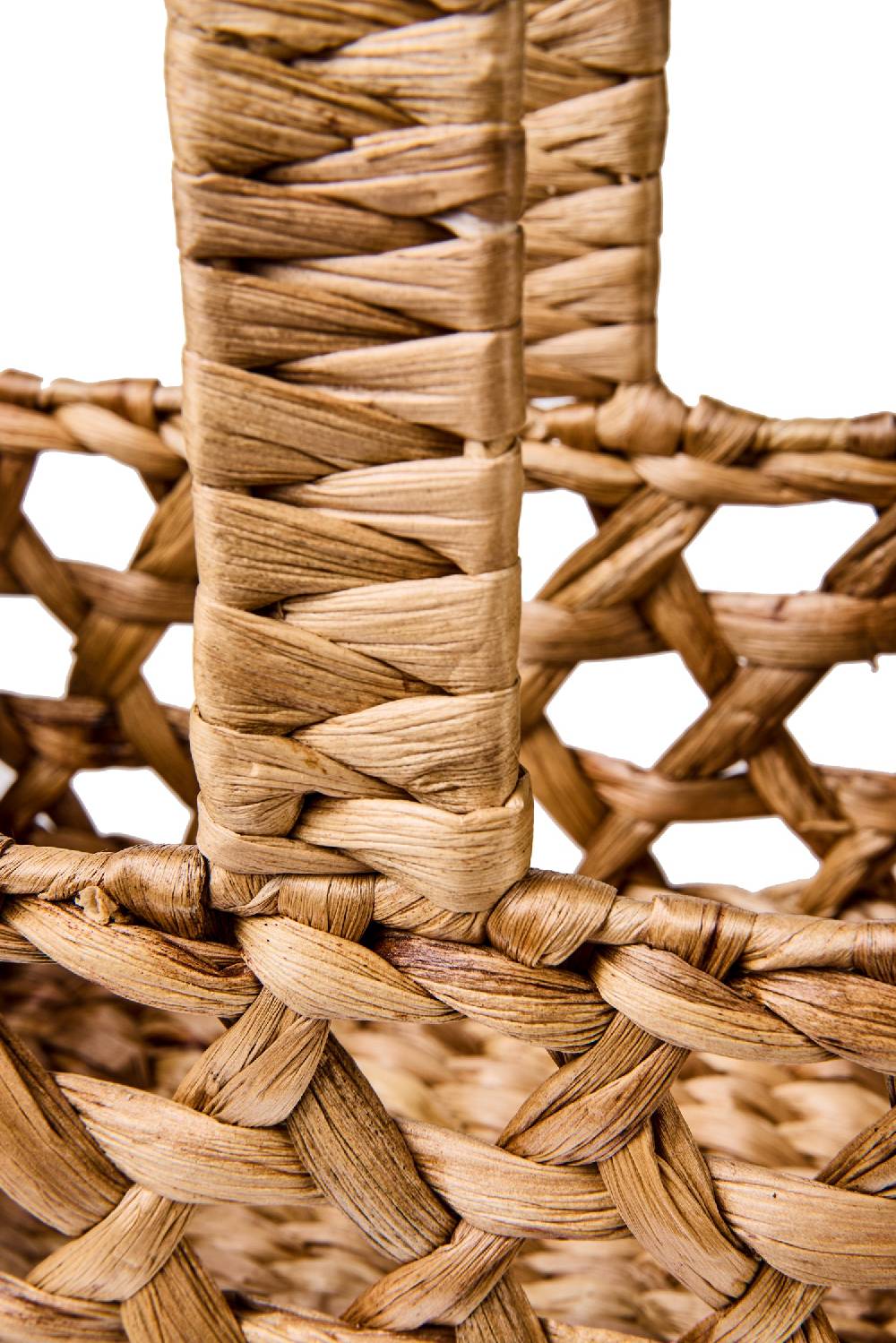 Novità Home Weaves - Cestine Porta Pane Set 1/2 Intreccio Forato Offerta temporanea