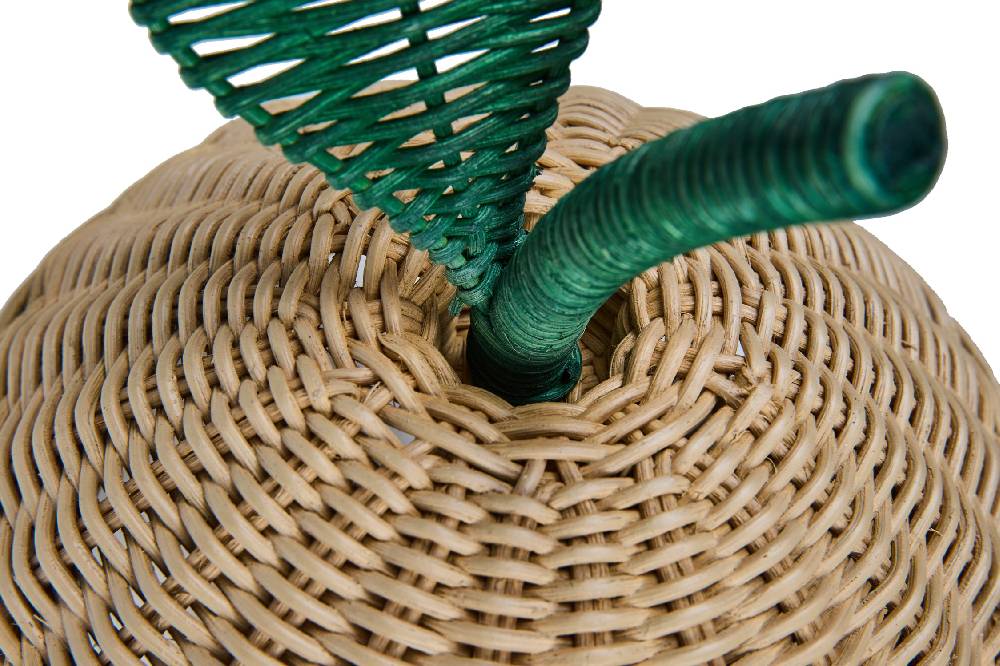 Novità Home Tressage - Mela Midollino Contenitore Fino al 50% di sconto